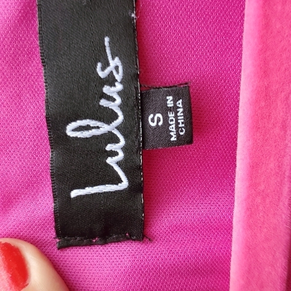 Lulu's 3/4 sleeve sequined mini Dress Small excellent used condition - Picture 2 of 5